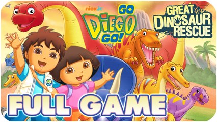 Go, Diego, Go! Great Dinosaur Rescue FULL GAME Longplay (Wii, PS2)