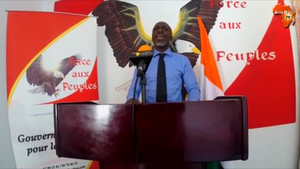 Message de nouvel an 2020 du président de Force aux peuples (FAP), Innocent Gnelbin