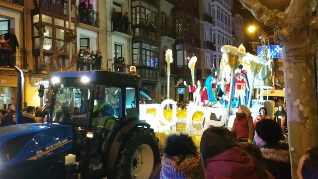 La cabalgata de Reyes en Logroño