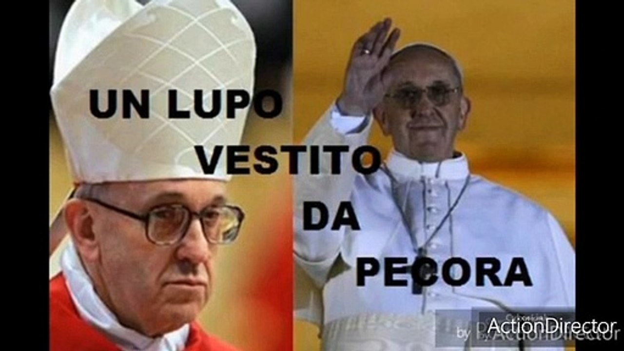 BERGOGLIO LUPO TRAVESTITO DA AGNELLO
