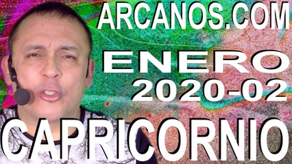 CAPRICORNIO ENERO 2020 ARCANOS.COM - Horóscopo 5 al 11 de enero de 2020 - Semana 02
