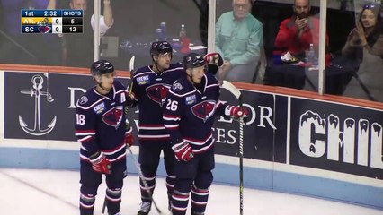 South Carolina Stingrays 3, Atlanta Gladiators 2