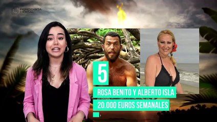 LISTAS PD / Los 6 concursantes mejor pagados de 'Supervivientes'