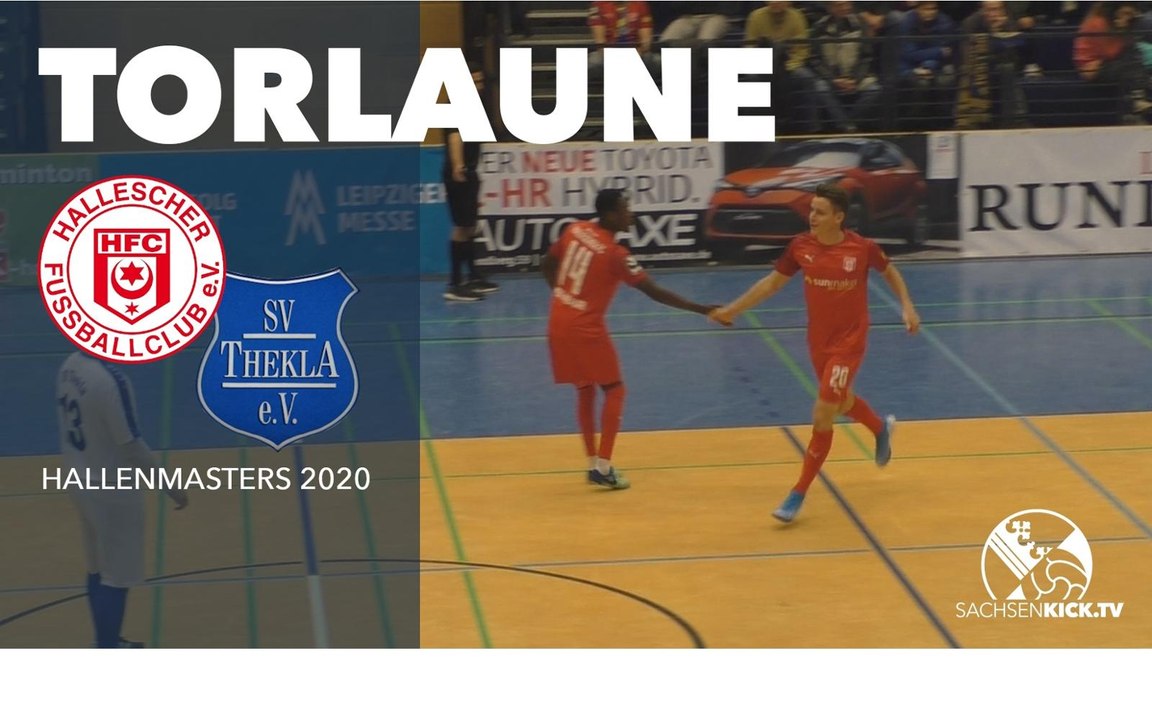 Halle setzt Ausrufezeichen! | Hallescher FC - SV Leipzig-Thekla (Viertelfinale Hallenmasters 2020)