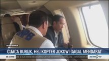 Cuaca Buruk, Helikopter Jokowi Gagal Mendarat di Sukajaya