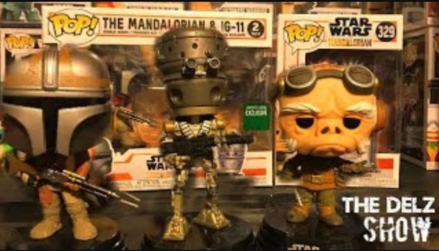 The Mandalorian & IG-11 Star Wars Funko Pop Barnes Nobles Exclusive & Kuiil Review #TheMandalorian