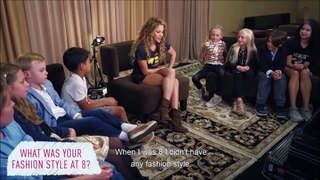 Hot Shakira Answers Kids Questions