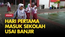 Hari Pertama Masuk Sekolah di Jakarta, Sejumlah Siswa Absen Usai Kebanjiran
