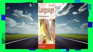 About For Books  Language: Its Structure and Use  For Online