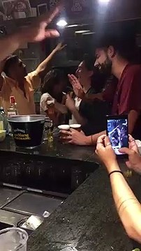 Ada Colau de farra en Barcelona