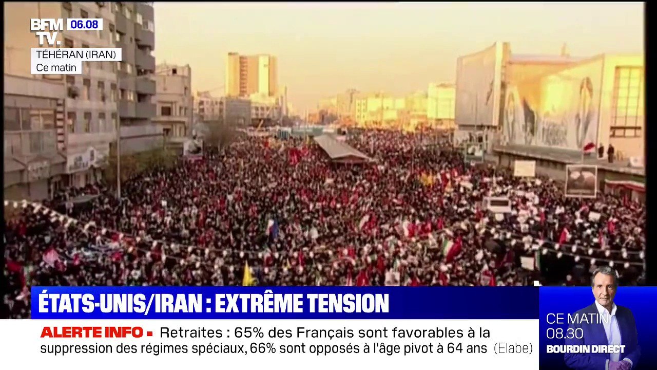 La tension monte entre les États-Unis et l'Iran tandis que Téhéran rend hommage au général Soleimani