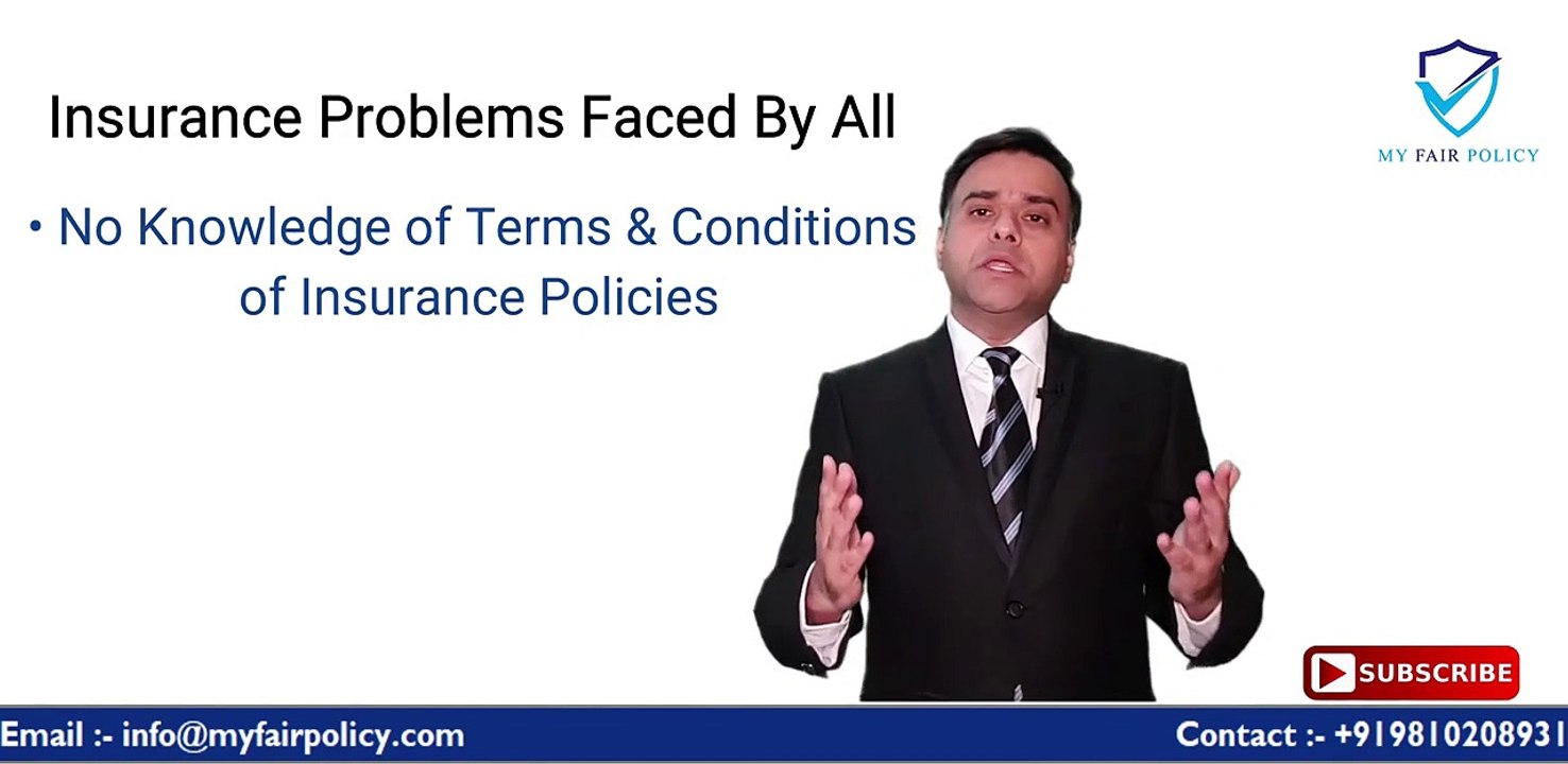 Problems Faced at the Time of Taking Insurance & Insurance Claim _ MyFairPolicy