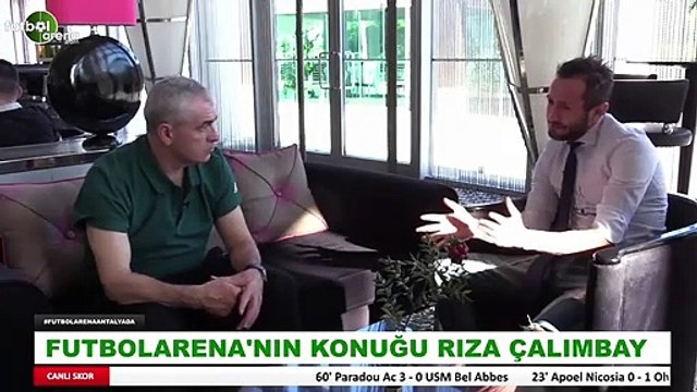 Rıza Çalımbay: Beşiktaş'ta futbola başladım ve Beşiktaş'ta bıraktım. Orada yaşamadığım hiçbir şey yok