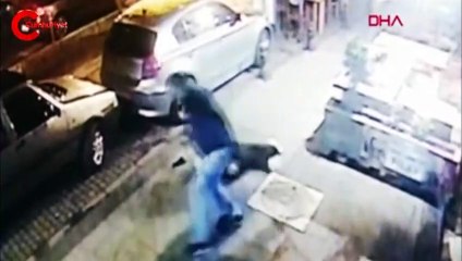 İstanbul'daki kan donduran cinayet anı kamerada!