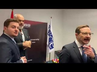 Report TV - Presidenca e OSBE së, Rama arrin në zyrë në Vjenë: Moment historik