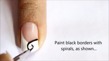 Spiral Tips ✦ Easy Nail Designs Tutorial