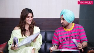 How well do Kriti Sanon and Diljit Dosanjh know each other.