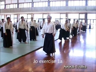 Tada Sensei Jo  Esercizi