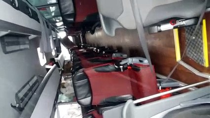 Kütahya'da yolcu otobüsü devrildi: 19 yaralı