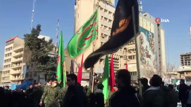 - Tahran’da Süleymani için cenaze töreni