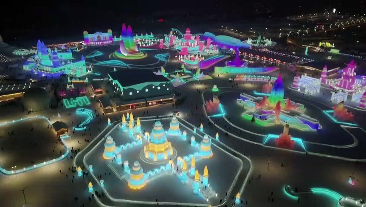 Ice ice baby: China's spectacular ice festival