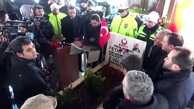 Şehit Fethi Sekin, şehadetinin 3. yılında kabri başında anıldı