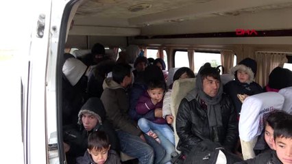 Çanakkale'de 108 kaçak göçmen yakalandı