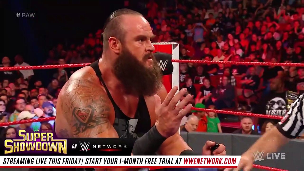 Braun Strowman vs. Bobby Lashley – Arm Wrestling Match_ Raw, June 3, 2019
