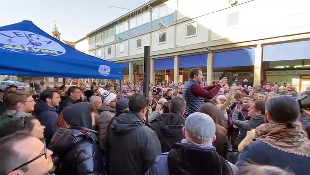 Salvini - Romagna mia, Romagna in fiore (06.01.20)