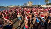 La Seyne : 500 baigneurs fêtent la Nouvelle année aux Sablettes
