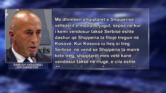 Haradinaj: Keqardhje per perplasjet mes Prishtines dhe Tiranes