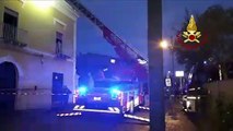 Carinola (CE) - Incendio in casa di riposo, morte due donne (04.01.20)