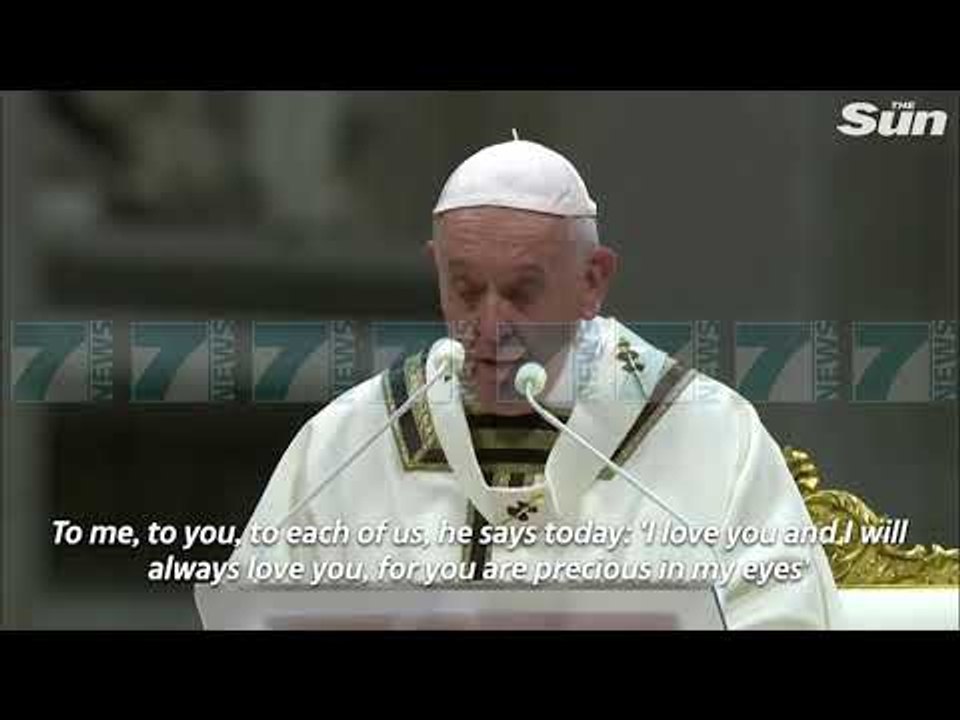 BOTA FESTON KRISHTLINDJEN, PAPA «ZOTI NA DO PA KUSHTE» - News, Lajme - Kanali 7