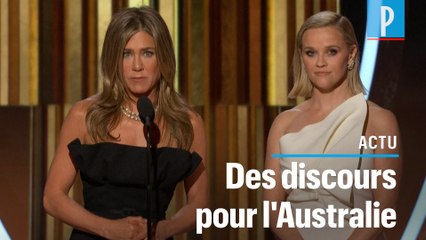 Golden Globes : des actrices expriment leur soutien à l'Australie