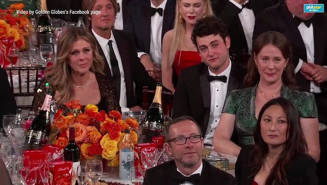 Tom Hanks' acceptance speech during the Golden Globes 2020