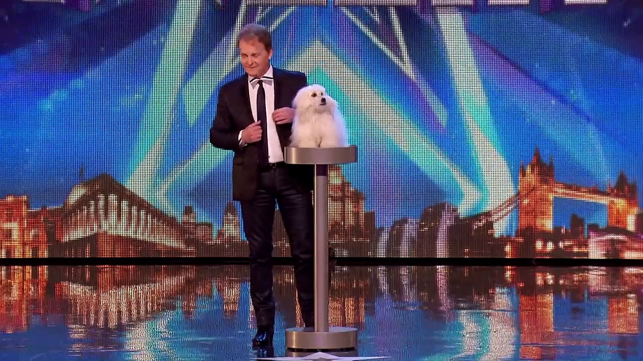 Marc Métral and his talking dog Wendy wow the judges - Audition Week 1 - Britain's Got Talent 2015