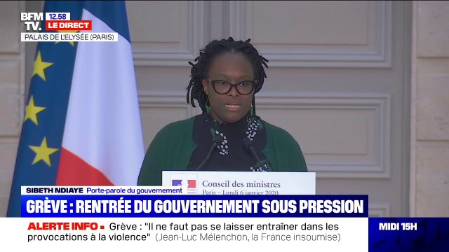 Sibeth Ndiaye affirme que la première lecture de la réforme des retraites à l'Assemblée nationale aura lieu avant les municipales