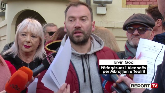 Report TV - Gjykata Kushtetuese e nis punën me padinë e Metës për Teatrin Kombëtar