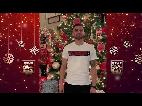 Report TV - ‘Gëzuar 2020’, futbollistët dhe trajneri Kombëtares urojnë shqiptarët për Vitin e Ri