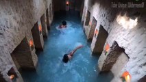 build the most secret ancient underground temple and swimming pool