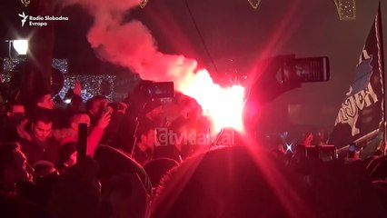 Protesta te dhunshme ne kryeqytetin malazez