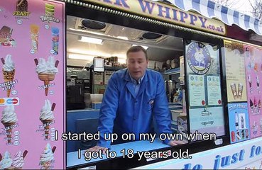 Ice cream man Ian Smith