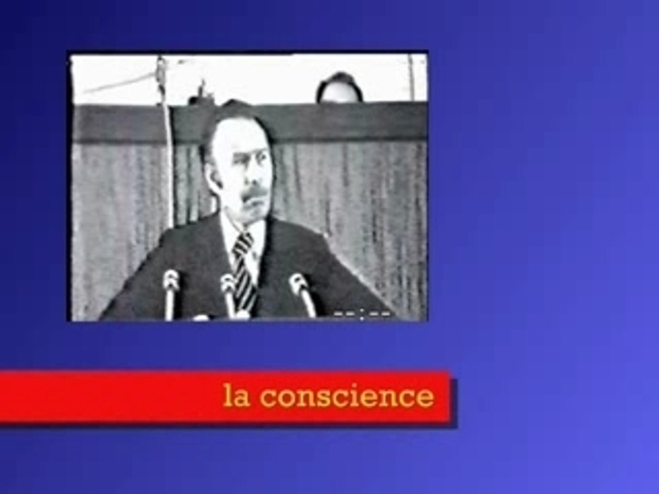 la conscience du président boumediene