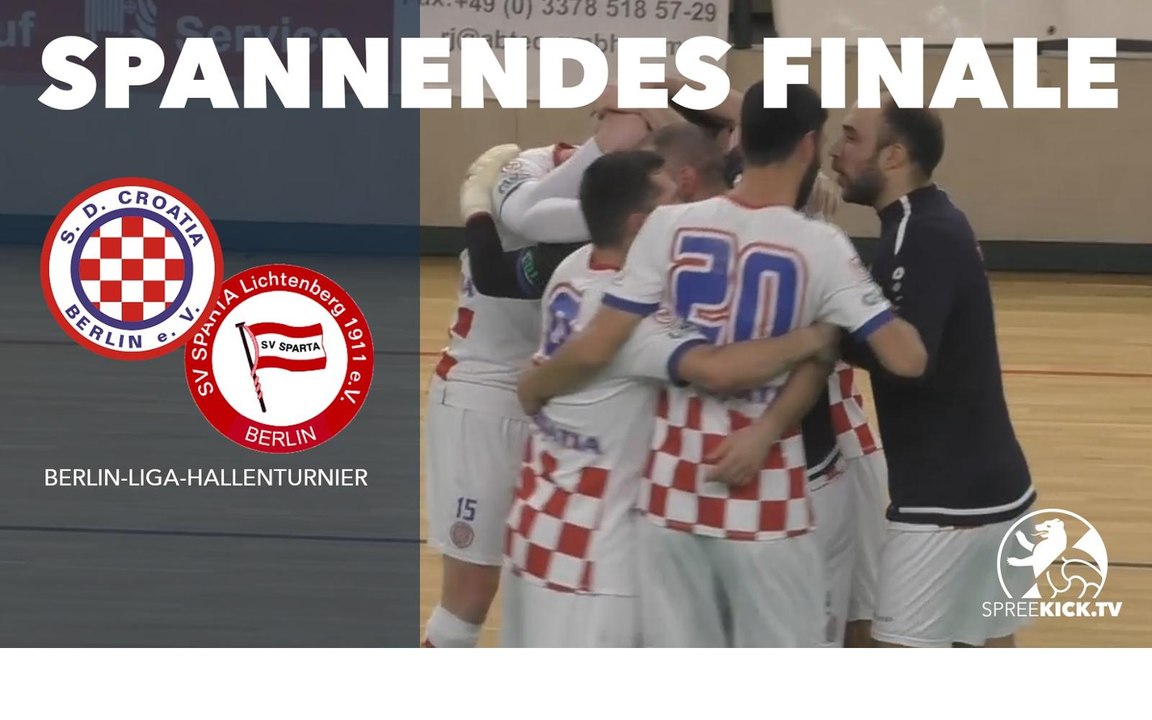 Kujundžija mit dem Schuss ins Glück | SD Croatia - Sparta Lichtenberg (Hallenturnier, Finale)