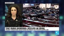 Iraq's parliament calls for US, other foreign troops to leave country