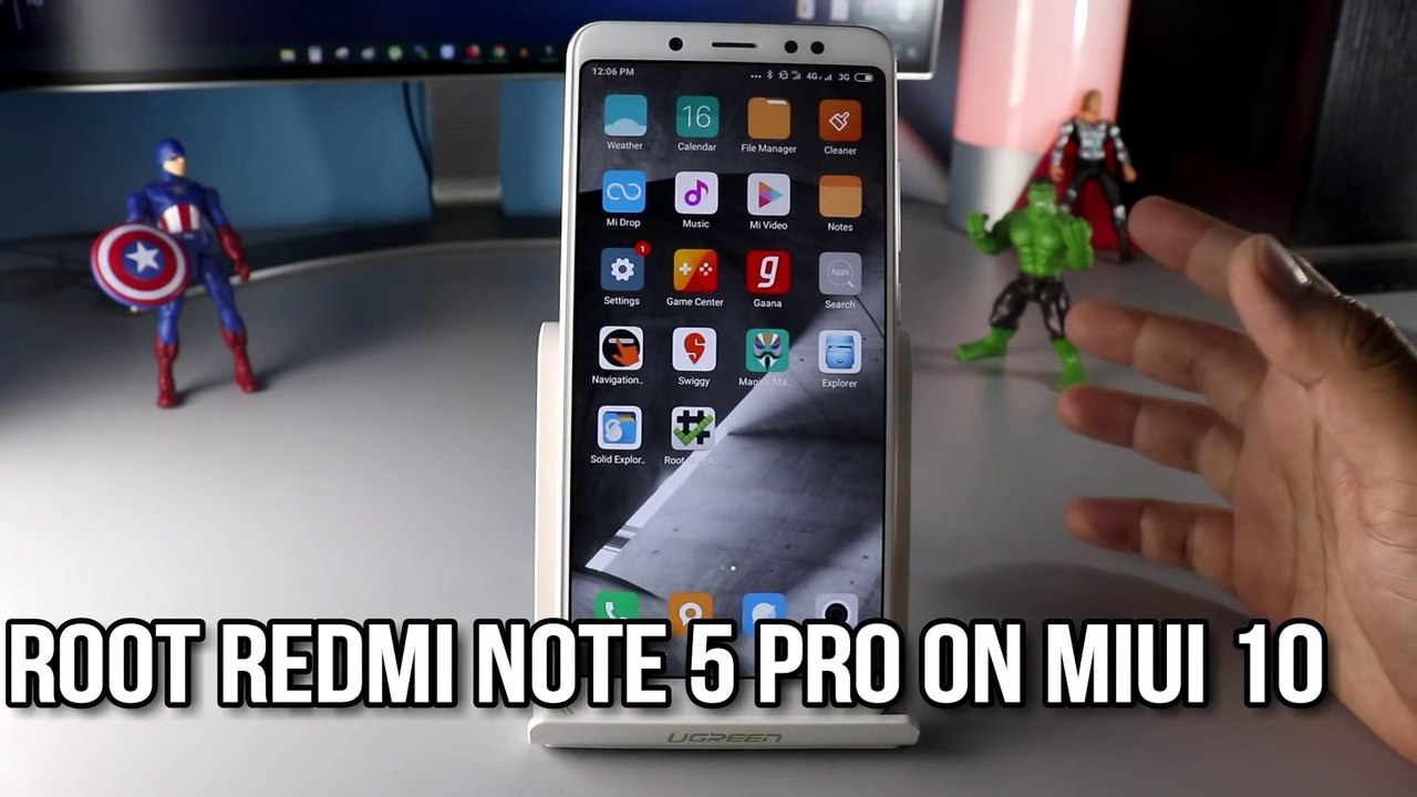 ROOT Redmi Note 5 PRo On MIUI 10 [INSTALL TWRP]