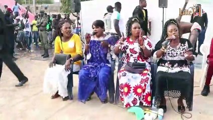 Discours de Lirou Diane en français et en anglais dans les coulisses du samedi 4 janvier 2020