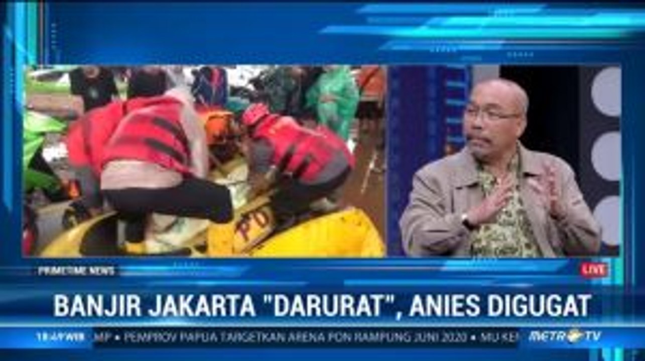 Ini Alasan Anies Baswedan Digugat Karena Banjir