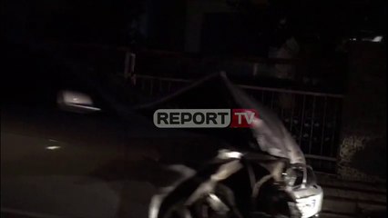 Report TV -Aksident rrugor në zonën e Freskut, makina bëhet 'copash'