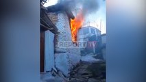Shtëpia rrezikohej nga zjarri, banorja në Vlorë: Do futem të marr qumështin e fëmijëve të paktën...